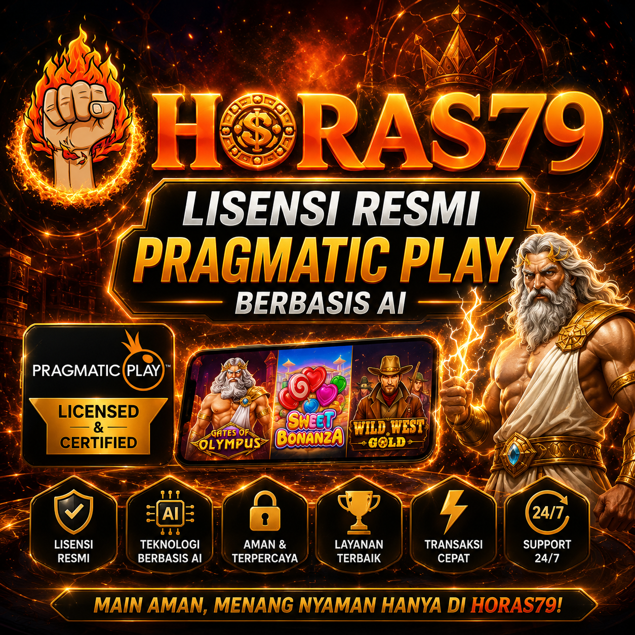 HORAS79 Lisensi Resmi Pragmatic Play Berbasis AI